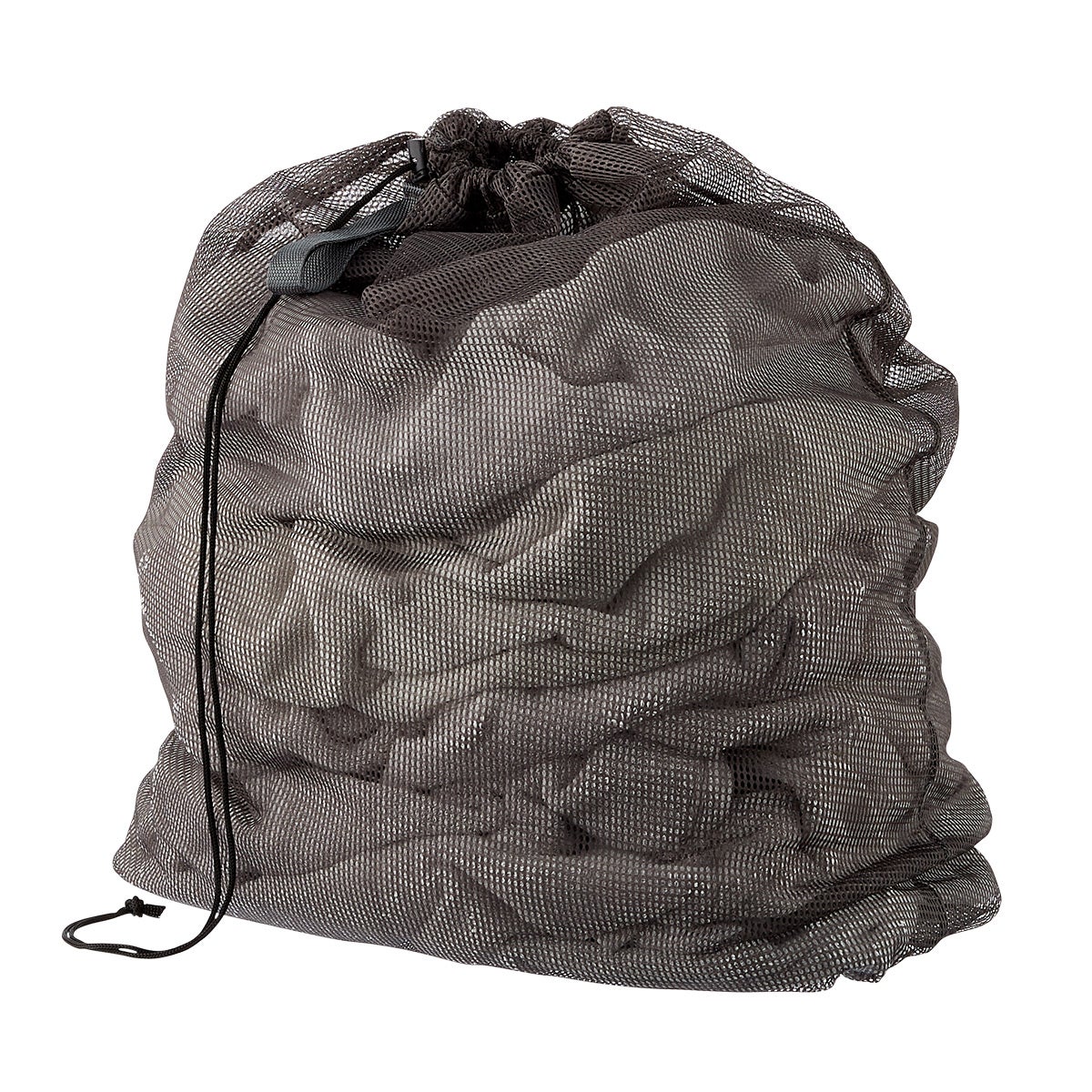 Large mesh laundry bag with drawstring sales