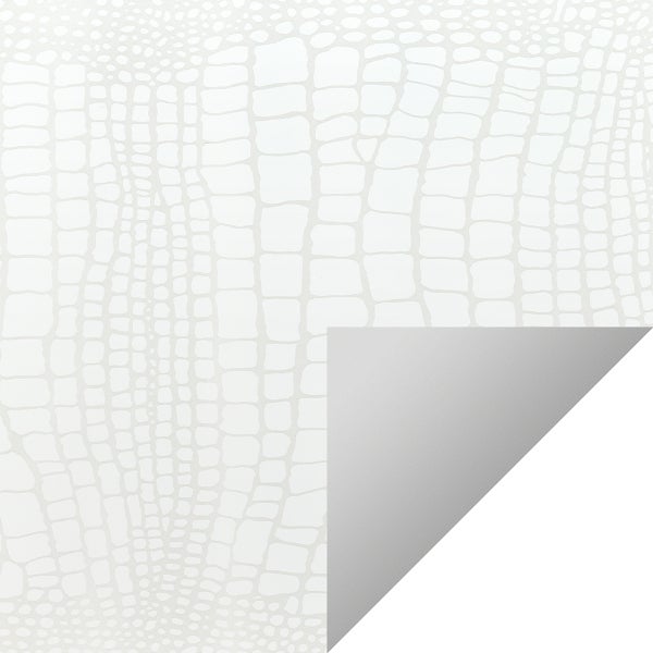crocodile wallpaper white