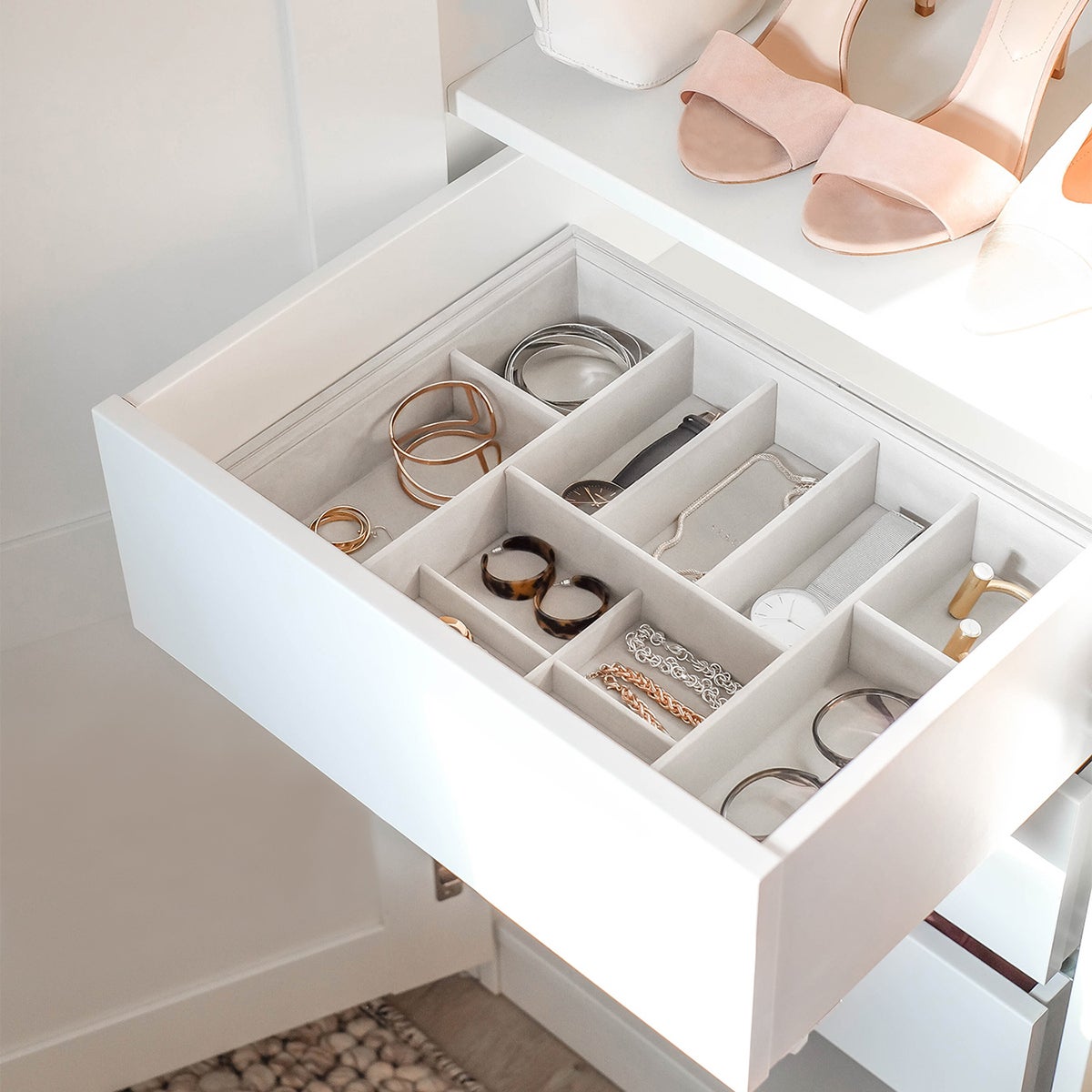 Stackers Large Expandable Jewelry Storage Tray