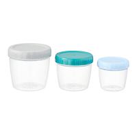 The Container Store Plastic Food Container Assorted Set of 3