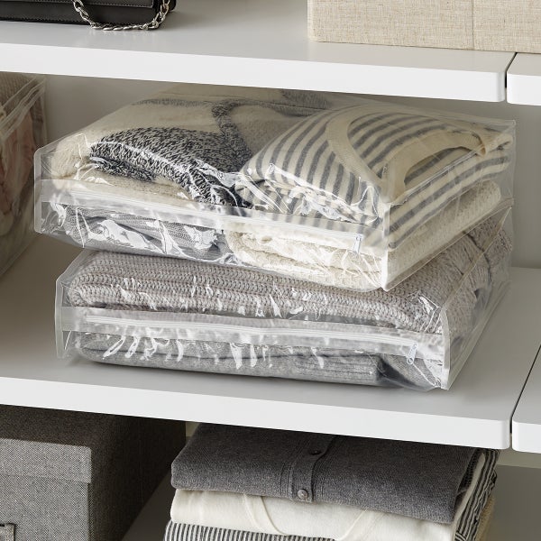 Grey Storage Bags  The Container Store