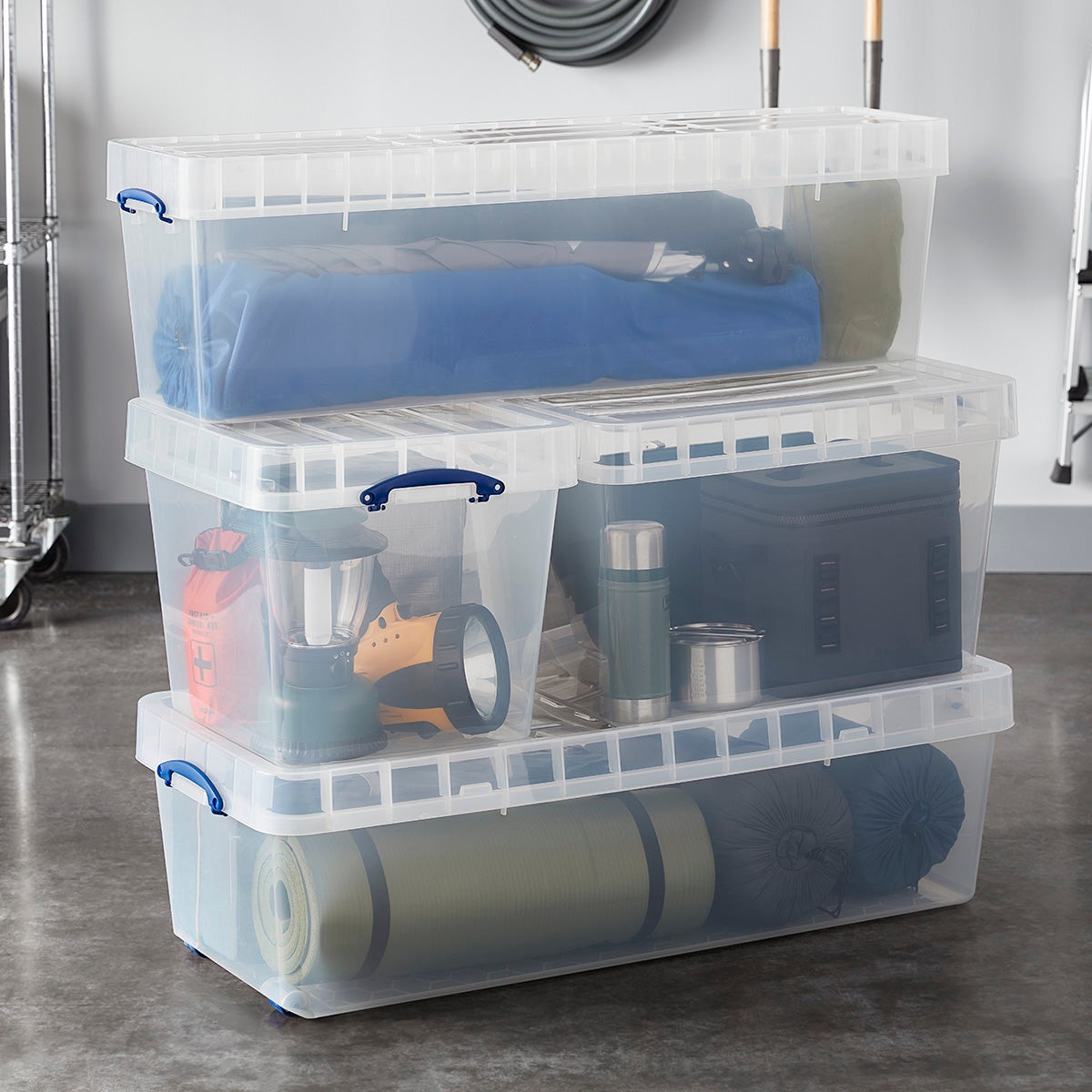 45 qt. Clear Tote  The Container Store