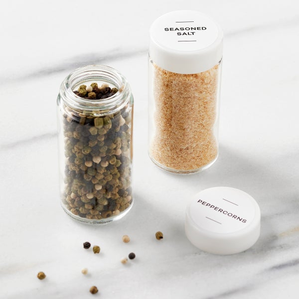 The Container Store Glass Spice Jars