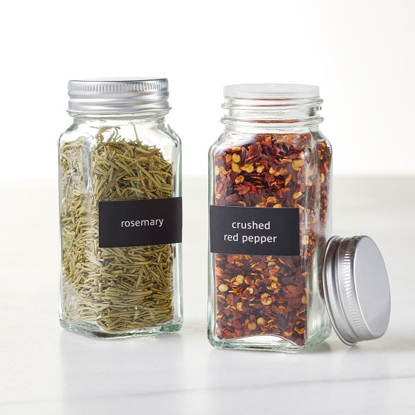 The Container Store Glass Spice Jars