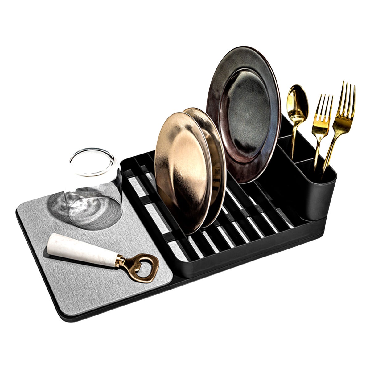 madesmart Stone Dish Rack The Container Store