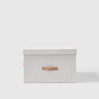 Marie Kondo Calm Letter/Legal File Box Parchment White