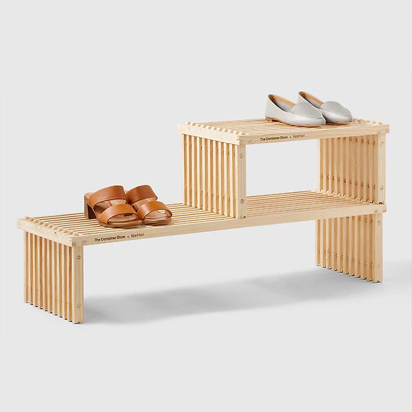 Wooden Shoe Shelf – Horderly