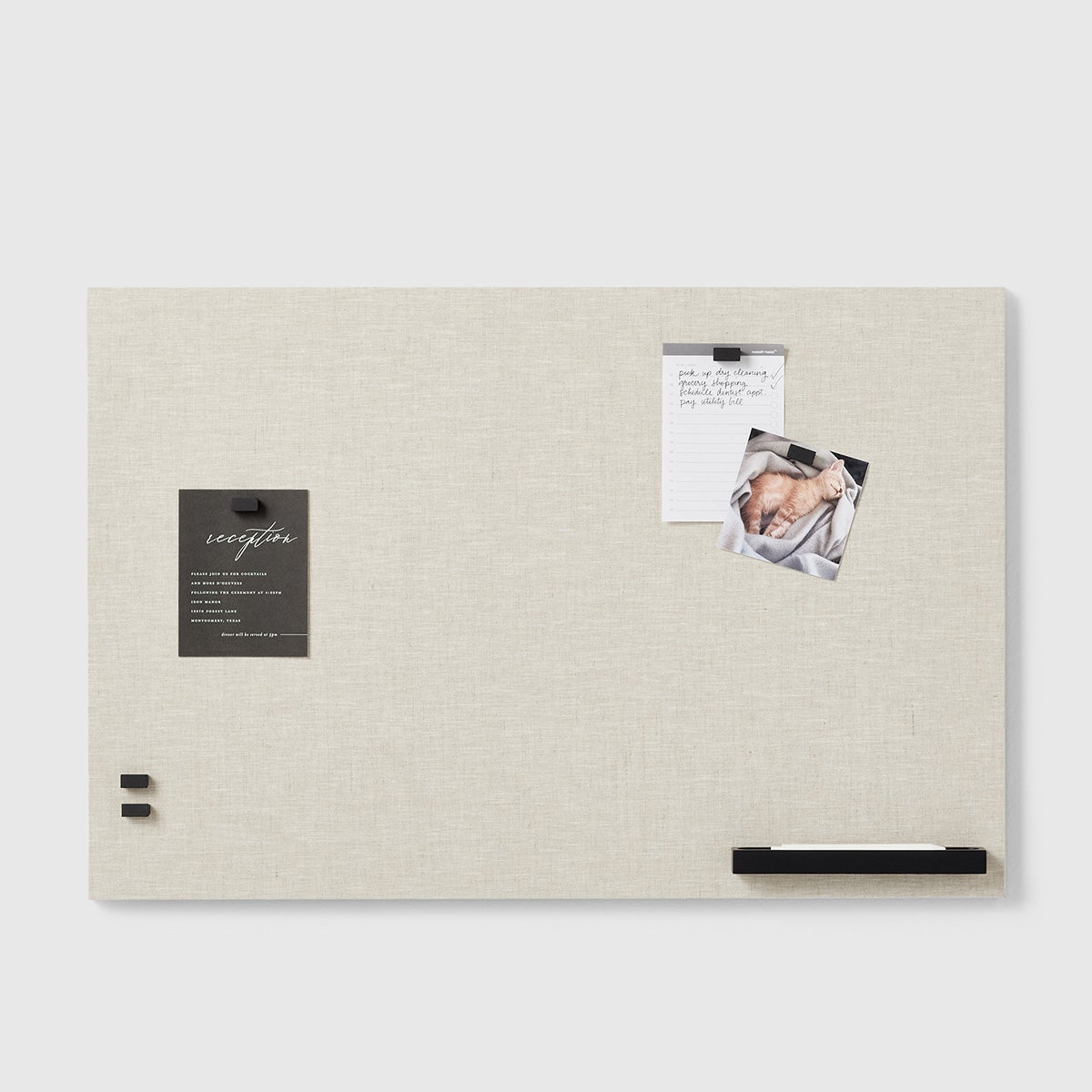 buket synder passe Marie Kondo Harmony Linen Magnetic Board | The Container Store