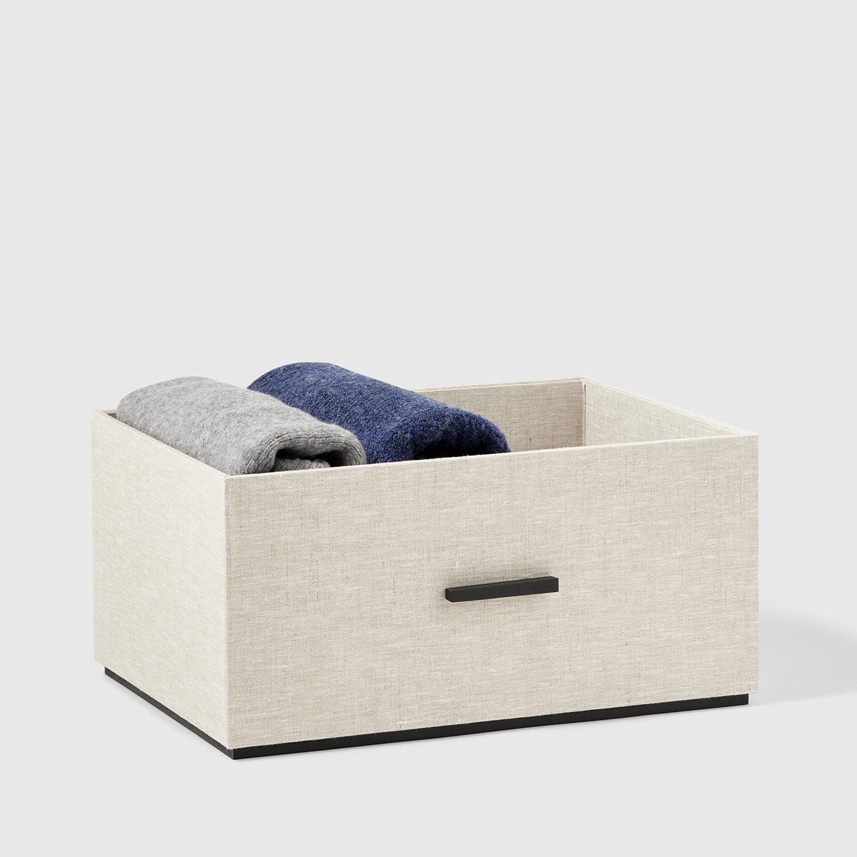 Marie Kondo Linen Harmony Closet Storage Bin The Container Store