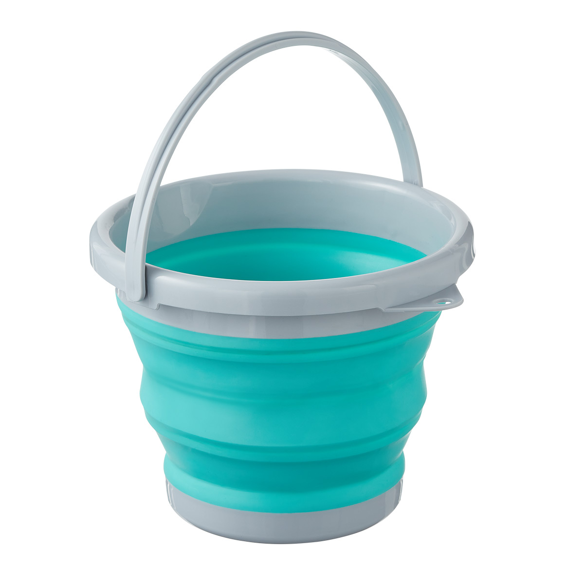 Kikkerland Aqua 5 Liter Collapsible Bucket