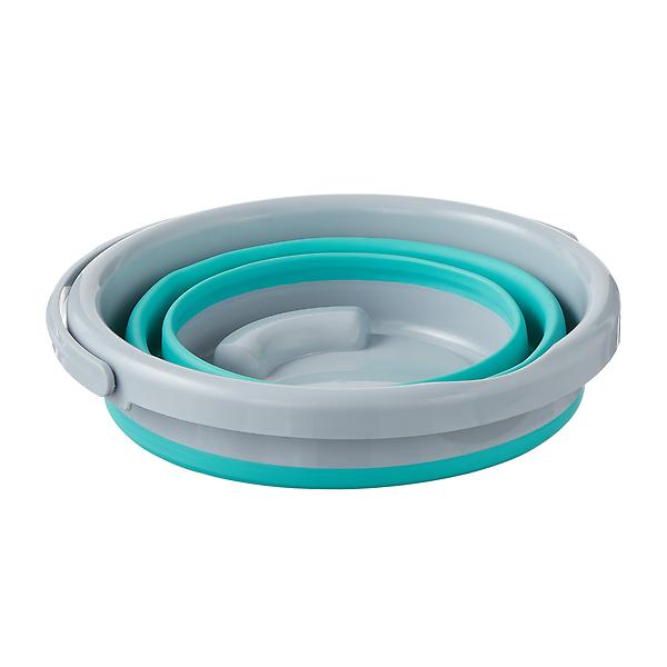 Aqua Collapsible Bucket – Kikkerland Design Inc