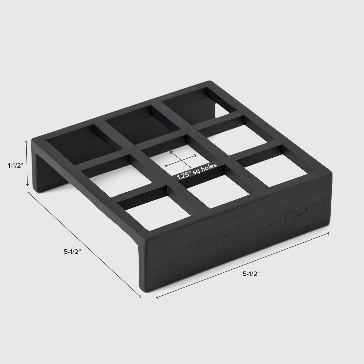 Marie Kondo Ink Black Medium Serenity 9-Section Nail Polish Insert