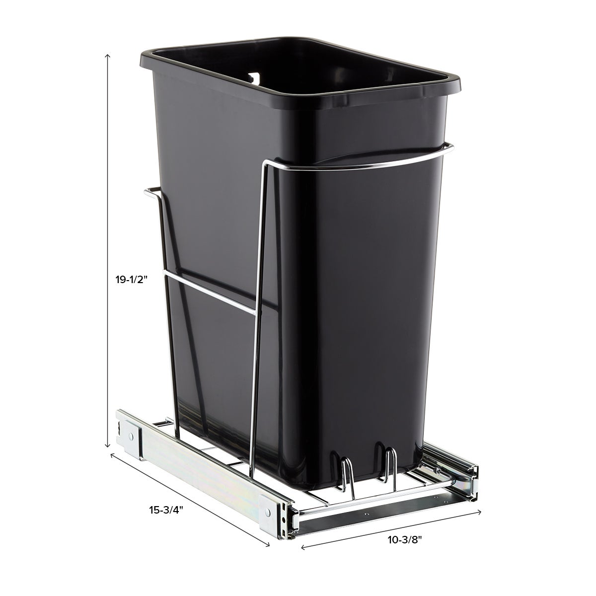 8 gal./30 ltr. Undercounter Pull-Out Trash Can - Thumbnail 3