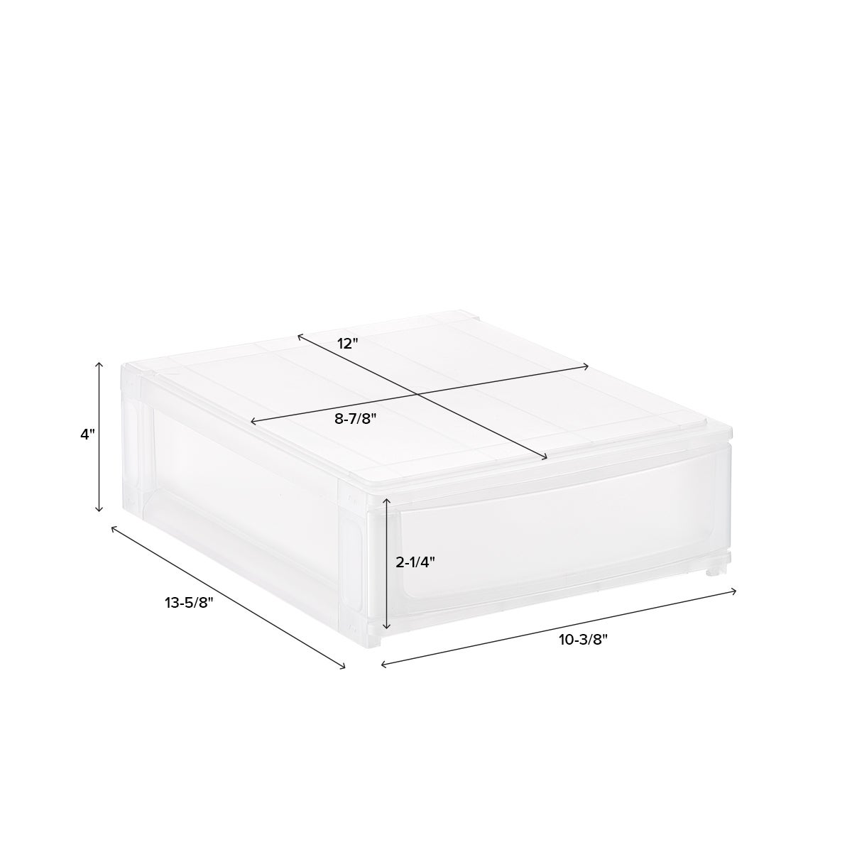 Shimo Letter-Size Stacking Paper Drawer