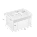 Large White Craft Organizer Tote