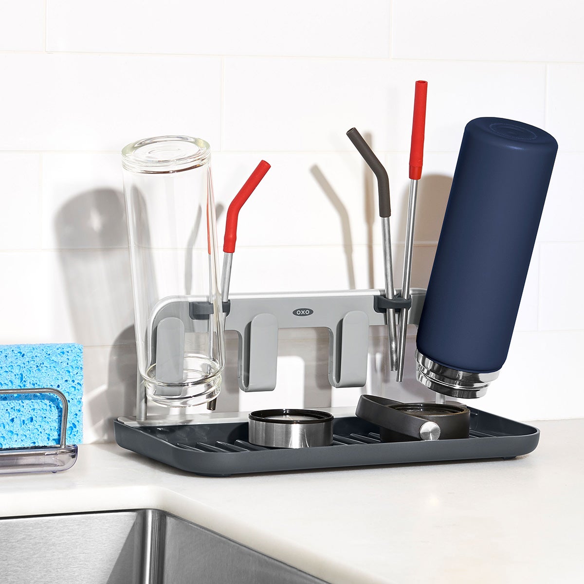 OXO Water Bottle Drying Rack - Thumbnail 4