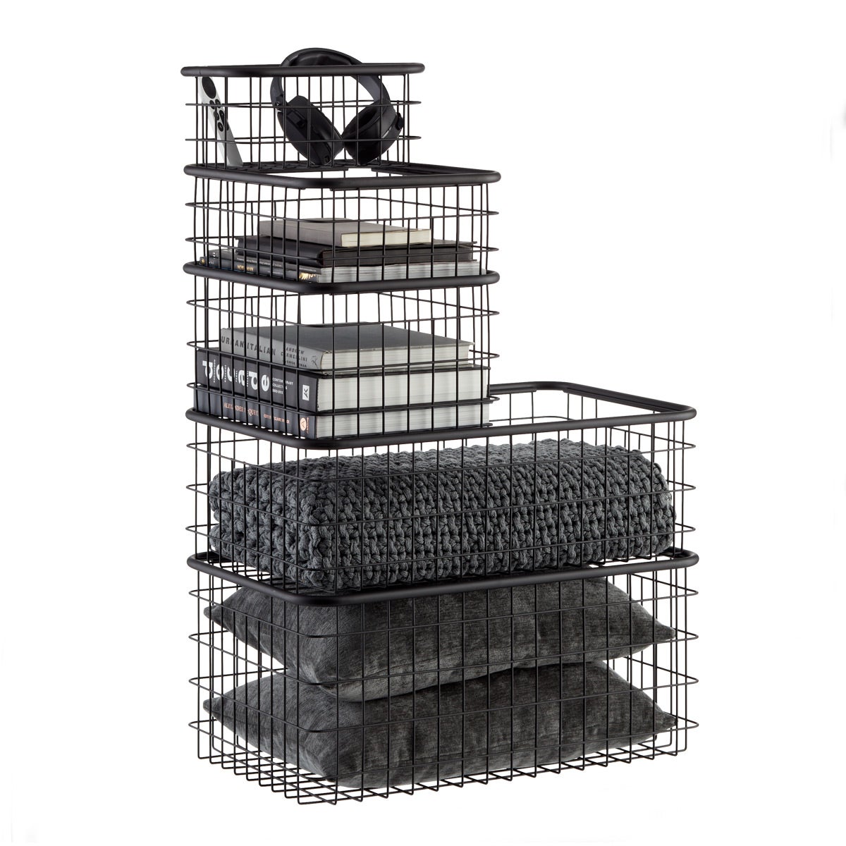 Urban Stacking Wire Baskets