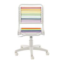 Bungee Office Chair Rainbow/White