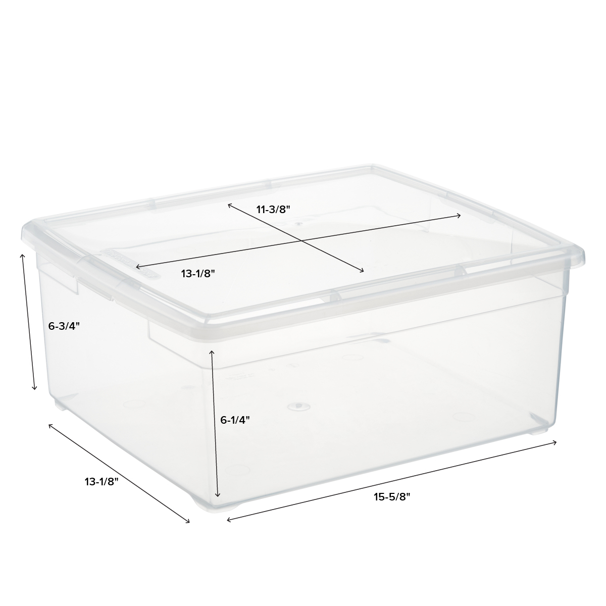 3 compartments, 1” deep Organizing Containers Plastic LOT OF 15 *NEW* 
