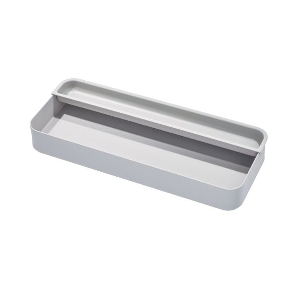IDesign Gray Drawer Organizer with Tray