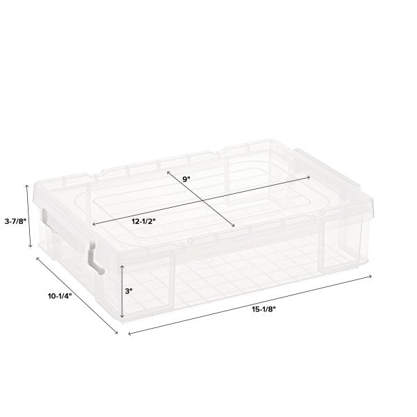 Document-Sized Latch Box