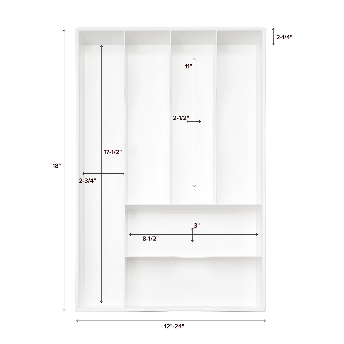Expand-a-Drawer Utensil Trays