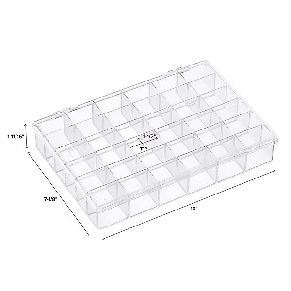 Styrene Storage Box 36 Compartments for Jewelry and Watch Parts