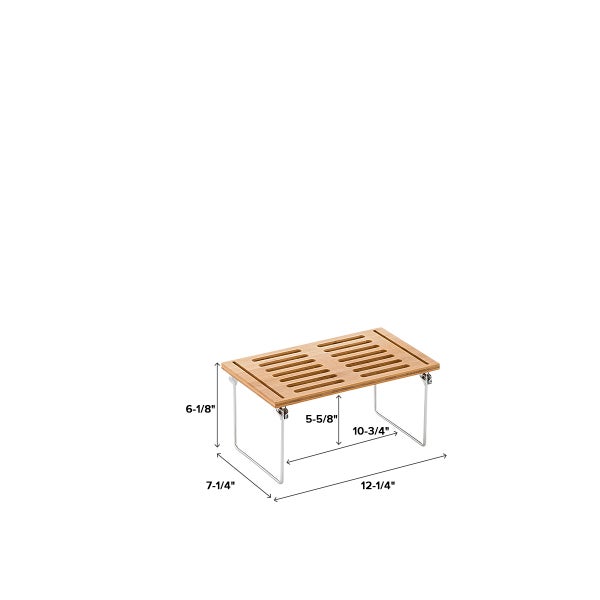 Bamboo Stackable Shelf