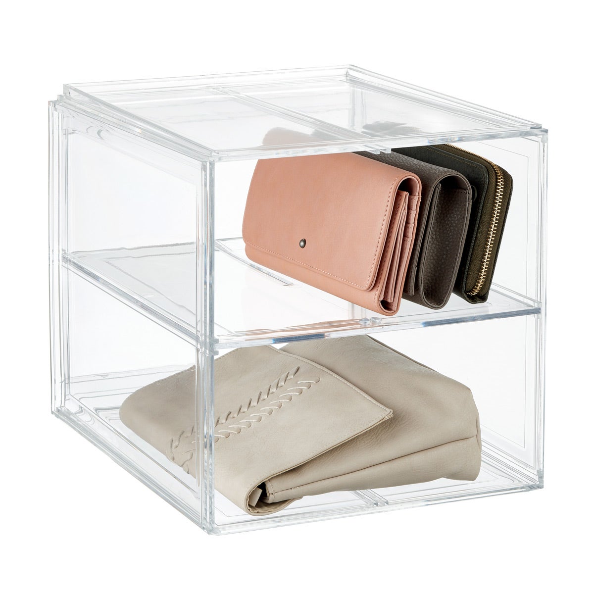 Clear cube purse 2025