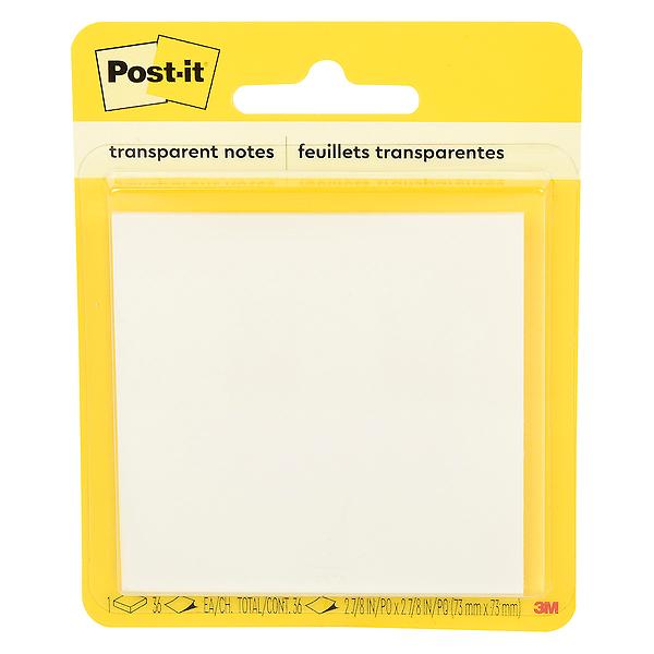 Christchurch glæde antenne Post it Transparent Sticky Note | The Container Store