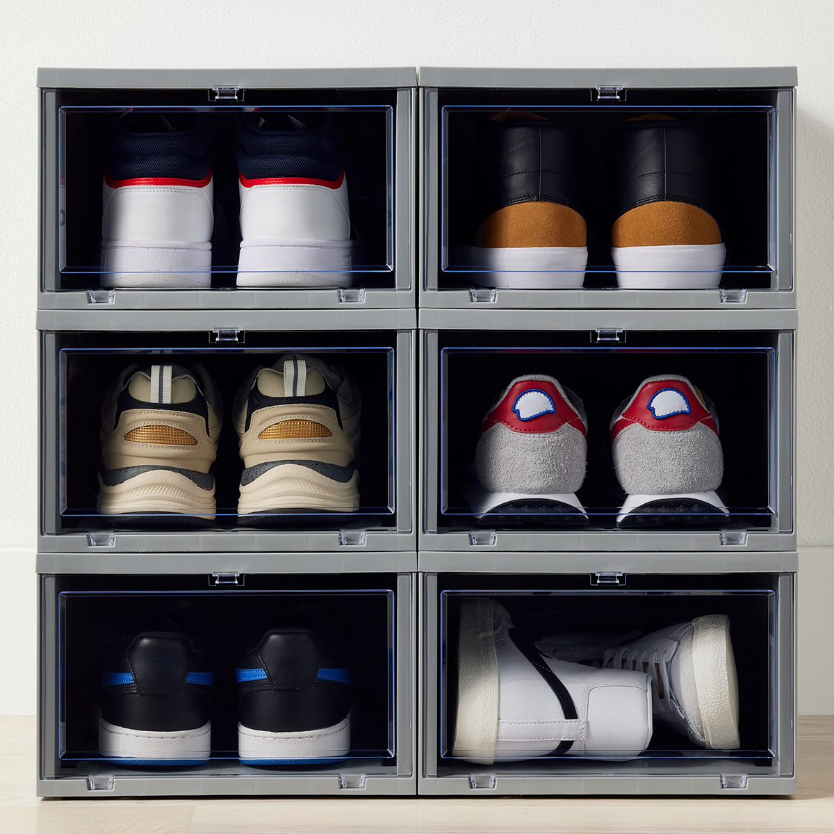 Two-layer drop cap shoe Covered shoe Rack Home & Living Storage & Organisation Shoe Storage 