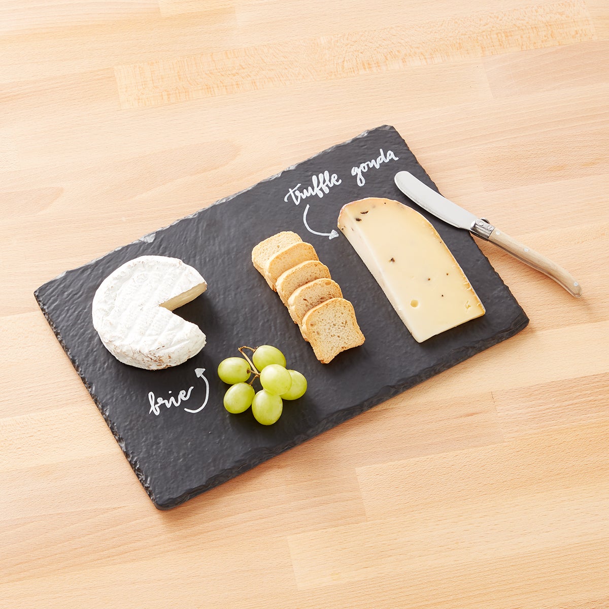 Faux Slate Serving Board The Container Store