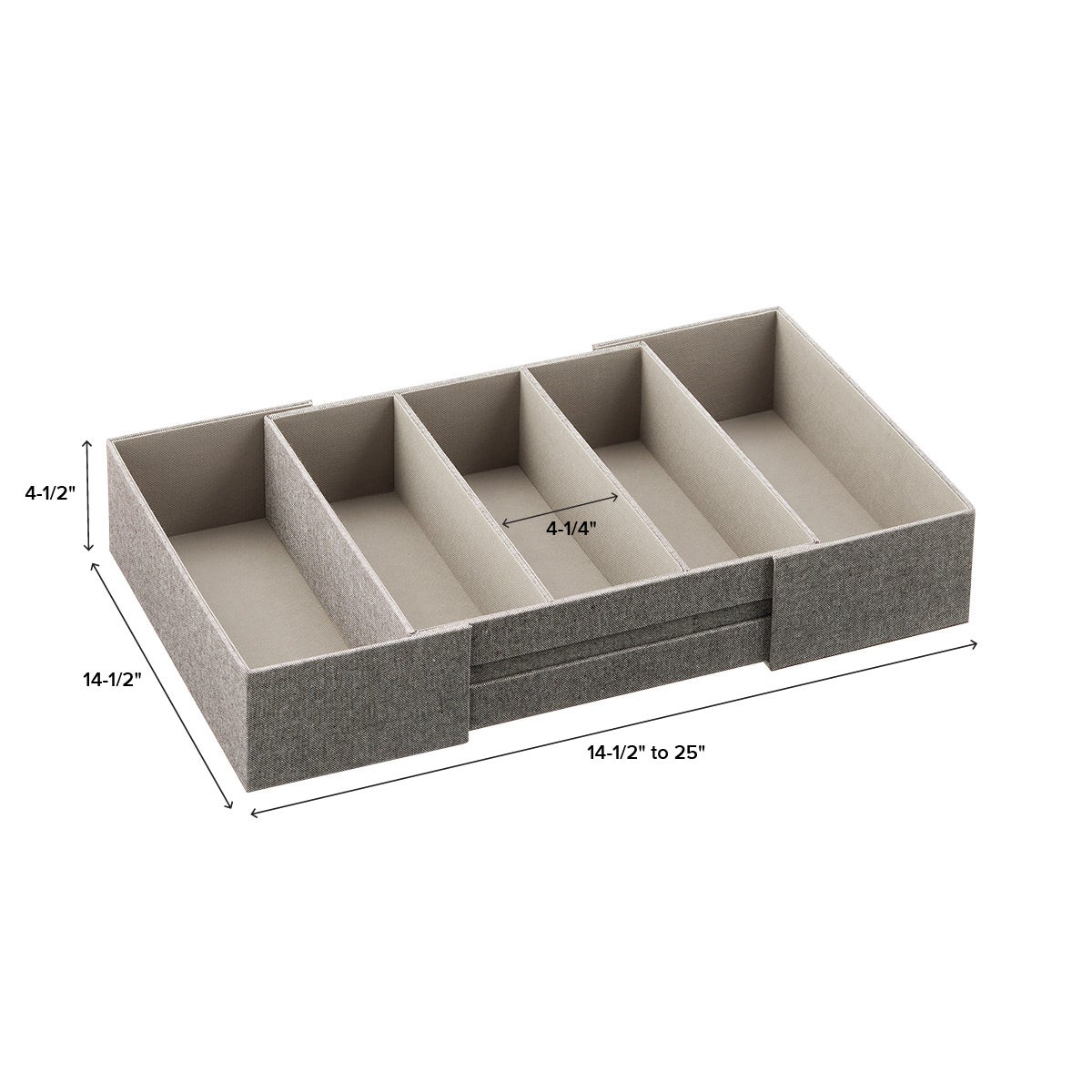 Cambridge 5-Section Expandable Drawer Organizers