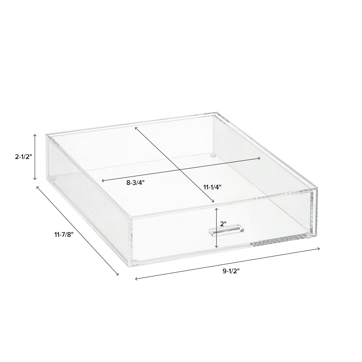 Portrait Acrylic Paper Drawer