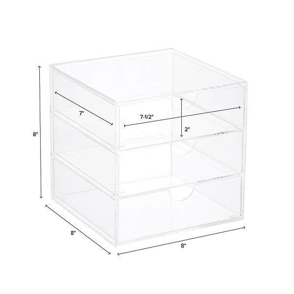 https://www.containerstore.com/catalogimages/447298/10069270-PremiumAcrylicBox3drawer-DI.jpg?width=600&height=600&align=center