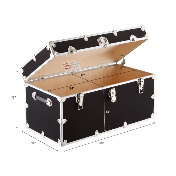Rhino Deluxe Locking Rolling Storage Trunk