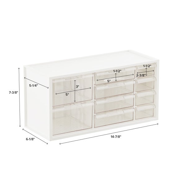 Stackable Craft Organizer Drawers