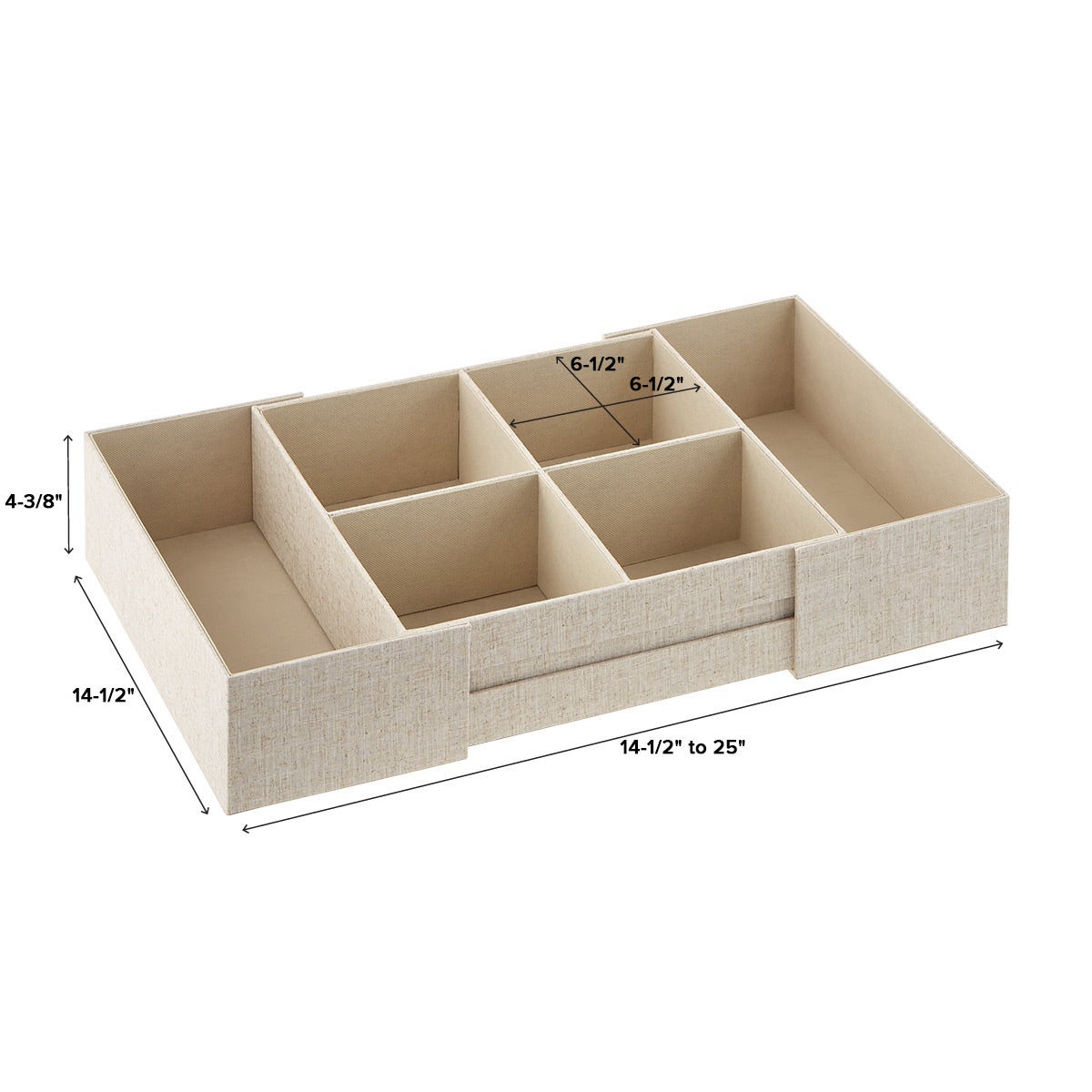 Cambridge Expandable Drawer Organizers | The Container Store Cambridge Expandable Drawer Organizers | The Container Store