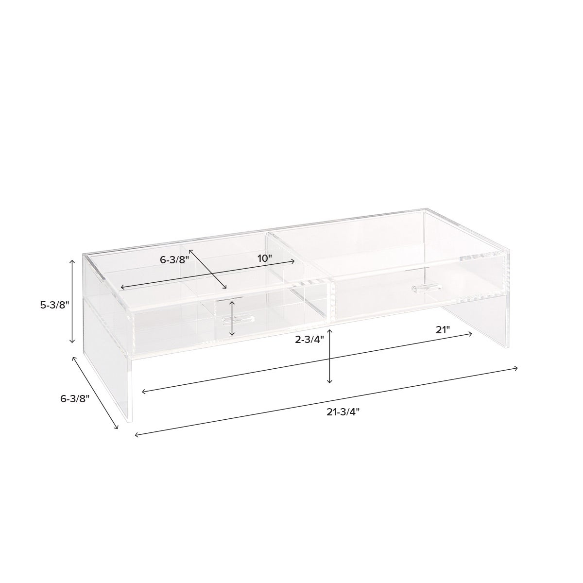 Deluxe Monitor Stand with Drawer