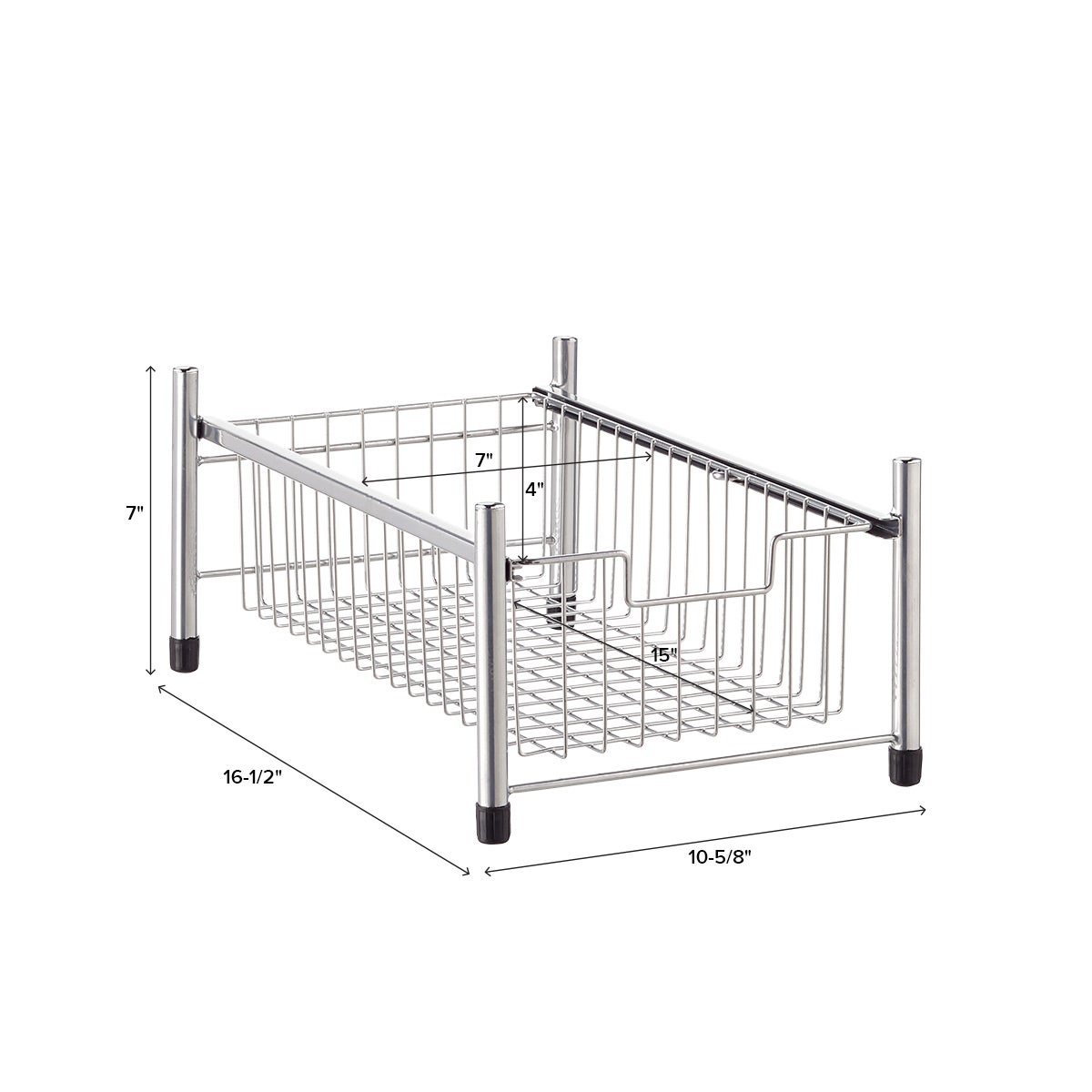 Wire Pull-Out Cabinet Organizers