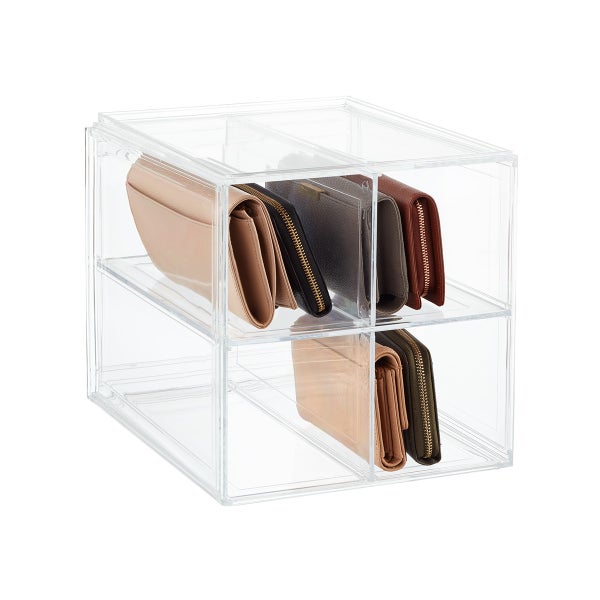 The Container Store Shelf Divider Clear, 1-3/4 x 12-1/2 x 9-1/2 H