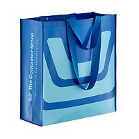 The Container Store 10 gal. Logo Tote Blue