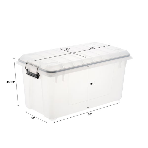 Clear Weathertight Trunk