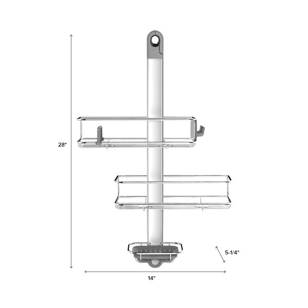 simplehuman Adjustable Shower Caddy
