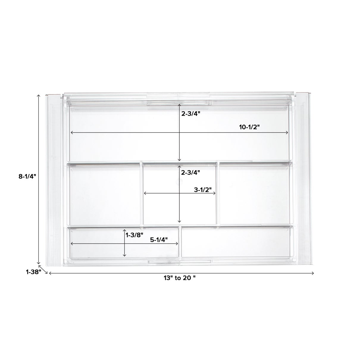Acrylic Drawer Doubler