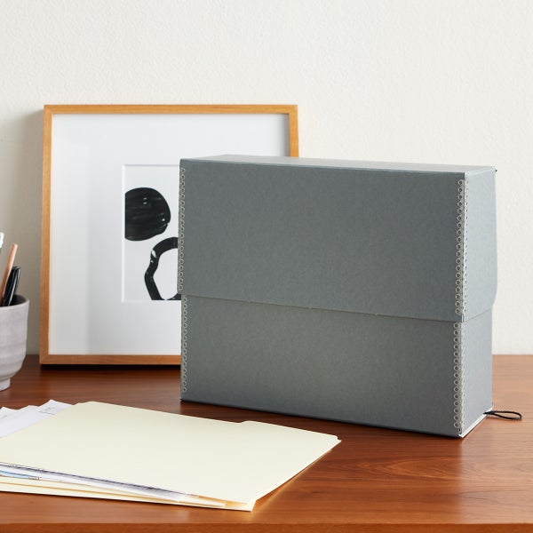 University Products Letter-Size Archival File Storage Box & Files