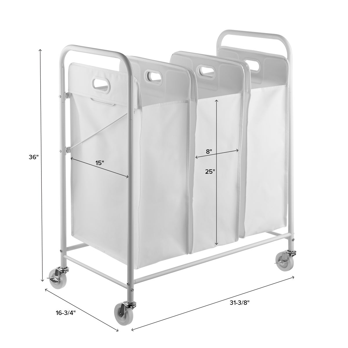 The Container Store Lift-Off Laundry Sorter - Thumbnail 3