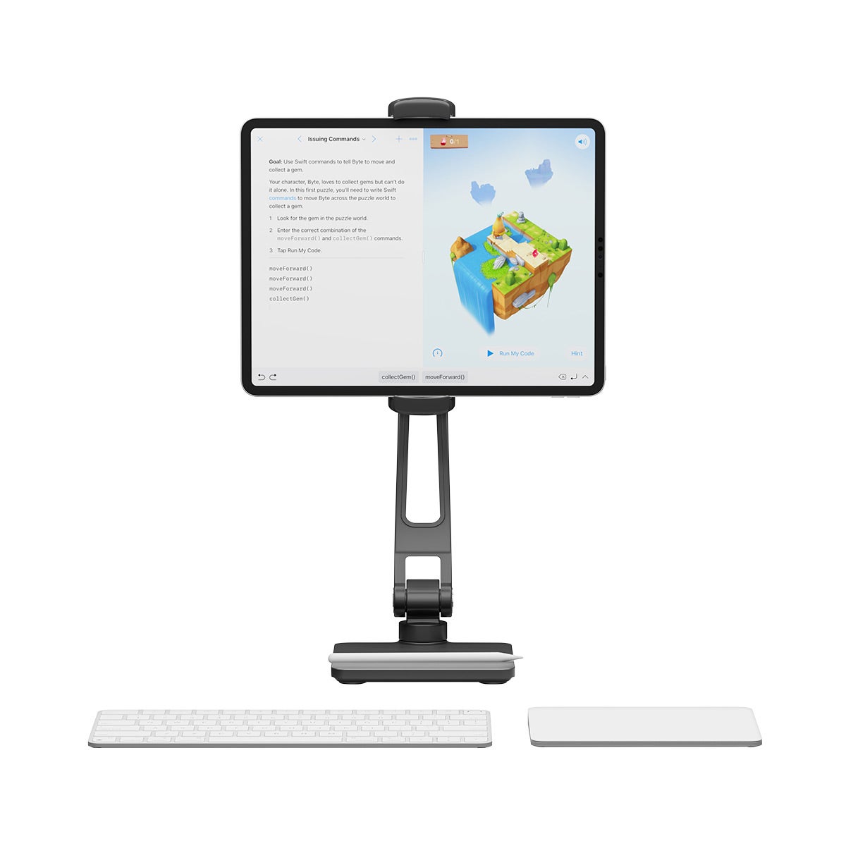 twelve south HoverBar Duo 2nd Genデスクスタンド Twelve South HoverBar Duo Device Stand | The Container Store