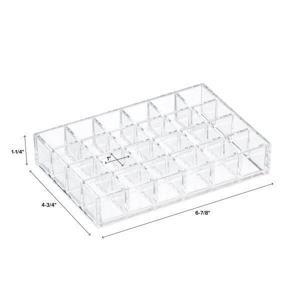 24-Lipstick Acrylic Organizer