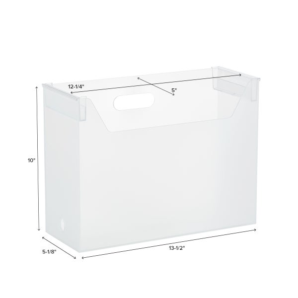 Clear Like-it Hanging Desktop File